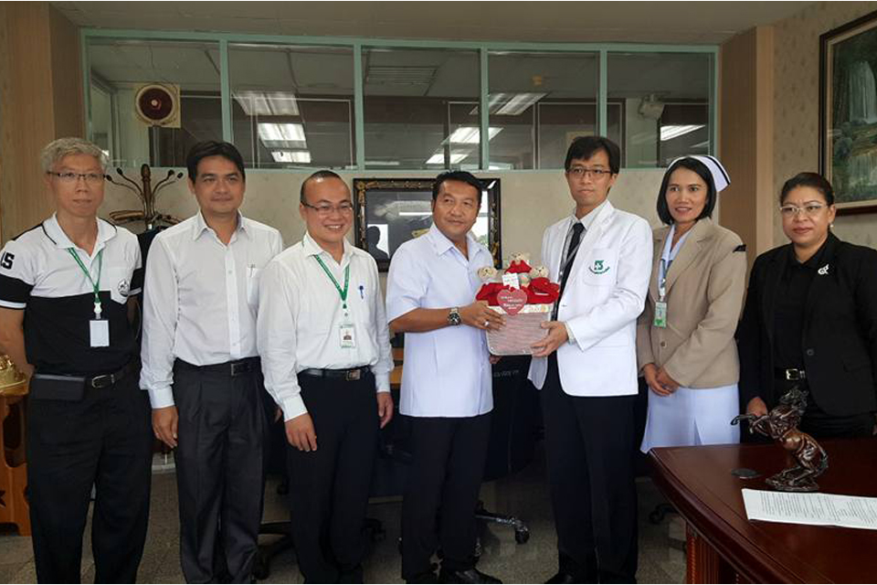 คณะผู้บริหาร โรงพยาบาลศิครินทร์ หาดใหญ่ นำโดยนายแพทย์ปัญญา สิทธิวรากุล ผู้อำนวยการฝ่ายแพทย์ เข้าพบ  นายแพทย์อุทิศศักดิ์ หริรัตนกุล นายแพทย์สาธารณสุขจังหวัดสงขลา เพื่อประชาสัมพันธ์และเรียนเชิญร่วมกิจกรรมในโครงการ “Sikarin Hatyai Half Marathon#7” เดิน วิ่ง เพื่อเด็กโรคหัวใจพิการแต่กำเนิด